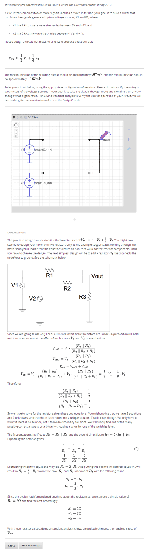 Image of a circuit schematic builder.