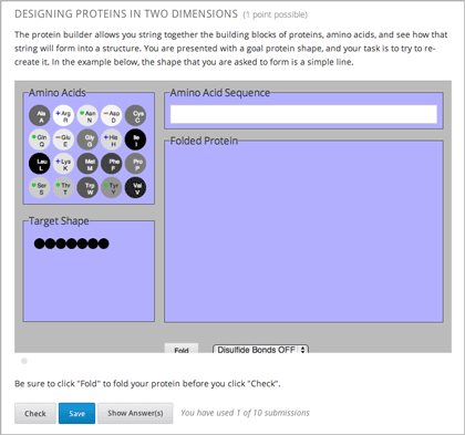 Image of the protein builder